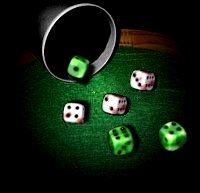 Yahtzee dice